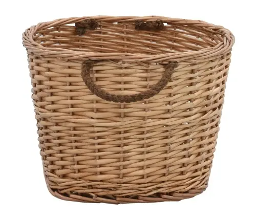 Krepšys Malkoms Su Rankenomis, Natūralus, 56X40X28cm Gluosnis