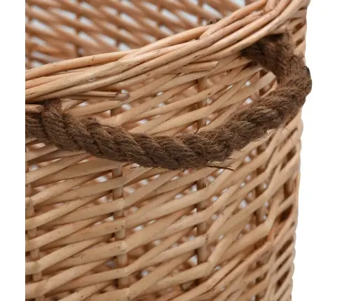 Malkas Grozs Ar Rokturiem, 78X54X34 Cm, Vītols Vidaxl