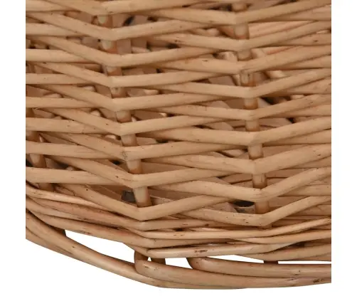 Malkas Grozs Ar Rokturiem, 78X54X34 Cm, Vītols Vidaxl