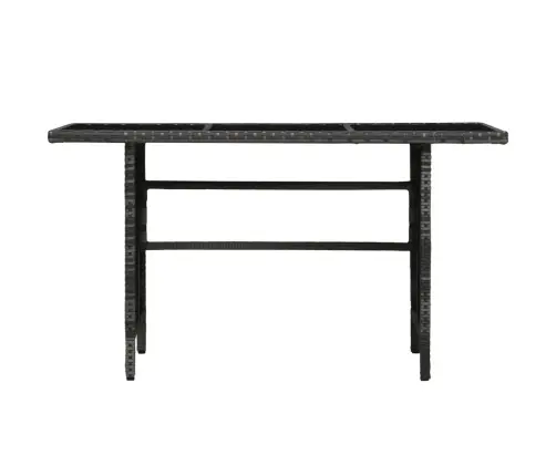 4-Daļīgs Dārza Atpūtas Mēbeļu Komplekts Ar Matračiem, Pelēks Pe Vidaxl