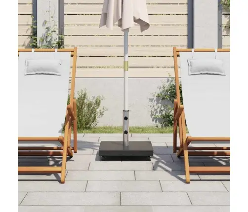 Päevavarju Alus Graniit 30 Kg, Ruudukujuline, Must