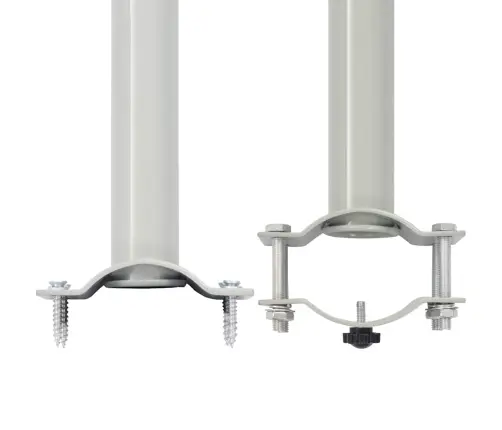 Ištraukiama Šoninė Kiemo Pertvara, Mėlynos Spalvos, 100X300Cm