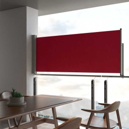 Izvelkama Sānu Markīze, Sarkana, 100X300 Cm Vidaxl