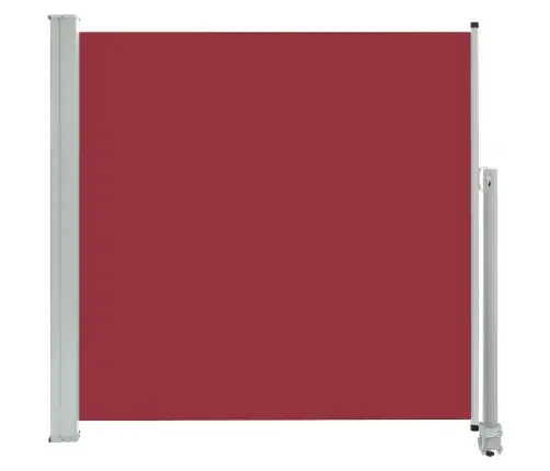 Lahtitõmmatav Terrassi Külgsein, 160 X 300 cm Punane