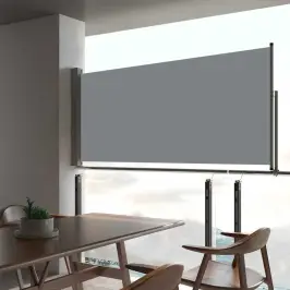 Izvelkama Sānu Markīze, Pelēka, 60X300 Cm Vidaxl