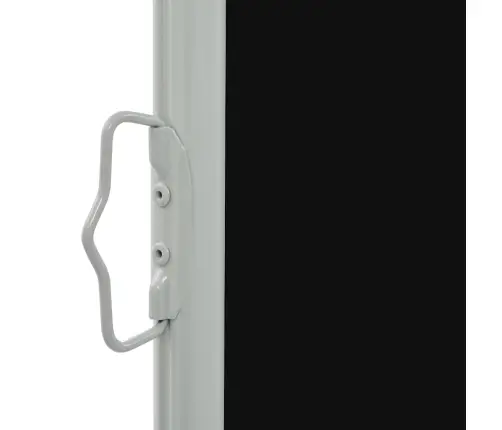 Lahtitõmmatav Terrassi Külgsein, 80 X 300 cm Must