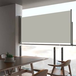 Izvelkama Sānu Markīze, Krēmkrāsa, 80X300 Cm Vidaxl