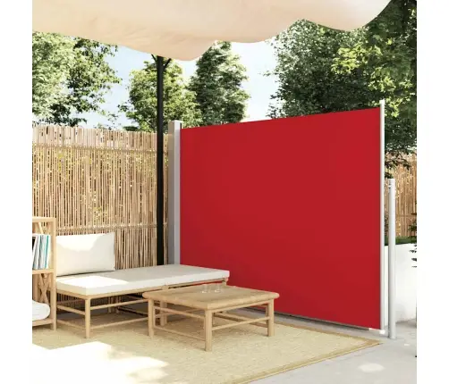 Lahtitõmmatav Terrassi Külgsein, 170 X 300 cm Punane