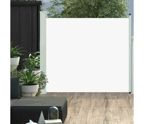 Izvelkama Sānu Markīze, Krēmkrāsa, 100X300 Cm Vidaxl