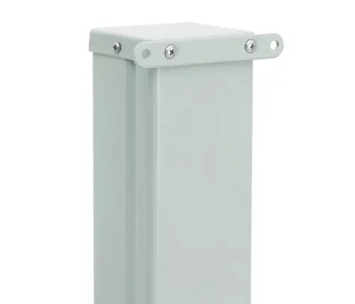 Ištraukiama Šoninė Kiemo Pertvara, Rudos Spalvos, 100X300Cm