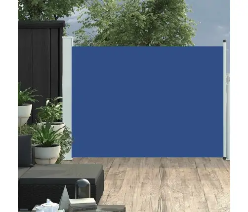 Izvelkama Sānu Markīze, Zila, 100X500 Cm Vidaxl