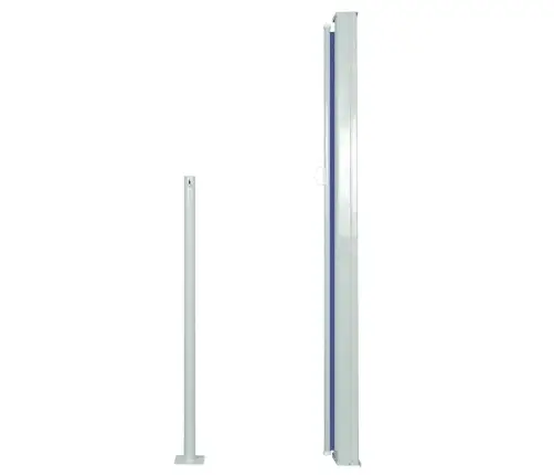 Izvelkama Sānu Markīze, Zila, 120X500 Cm Vidaxl