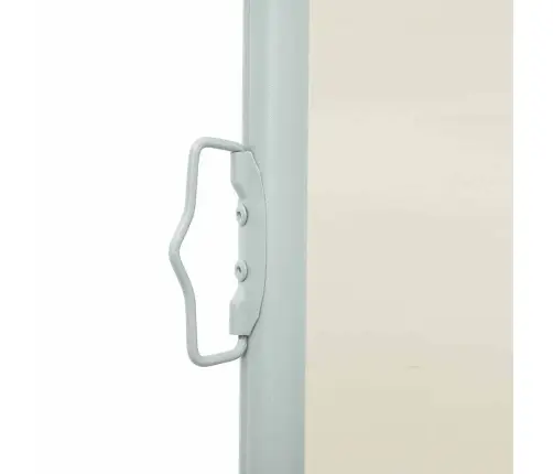 Izvelkama Sānu Markīze, Krēmkrāsa, 140X500 Cm Vidaxl