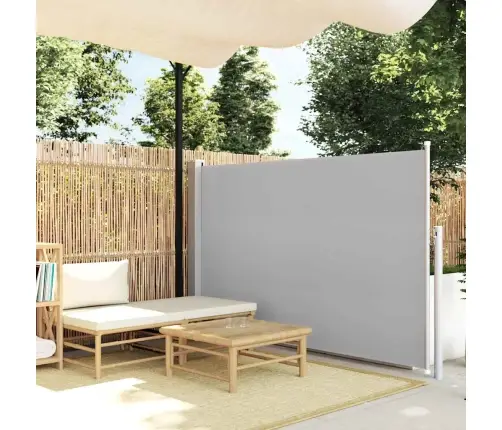 Izvelkama Sānu Markīze, Pelēka, 140X500 Cm Vidaxl