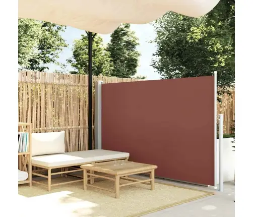 Izvelkama Sānu Markīze, Brūna, 140X500 Cm Vidaxl