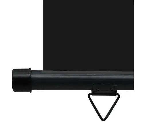 Šoninė Balkono Markizė, Juoda, 80X250Cm Šoninė Balkono Markizė, Juoda, 80X250Cm