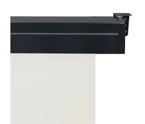 Balkona Sānu Markīze, Krēmkrāsas, 80X250 Cm Vidaxl