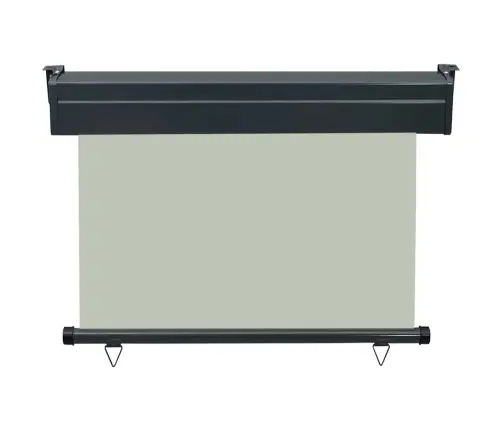 Balkona Sānu Markīze, Pelēka, 100X250 Cm Vidaxl