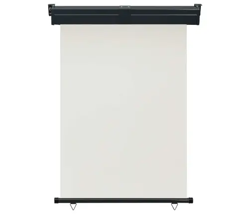 Balkona Sānu Markīze, Krēmkrāsas, 125X250 Cm Vidaxl