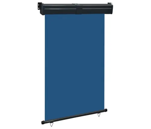 Balkona Sānu Markīze, Zila, 125X250 Cm Vidaxl