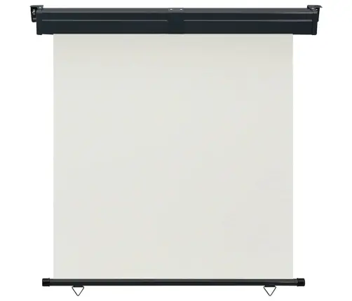 Balkona Sānu Markīze, Krēmkrāsas, 165X250 Cm Vidaxl