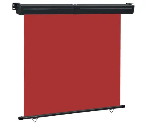 Balkona Sānu Markīze, Sarkana, 170X250 Cm Vidaxl