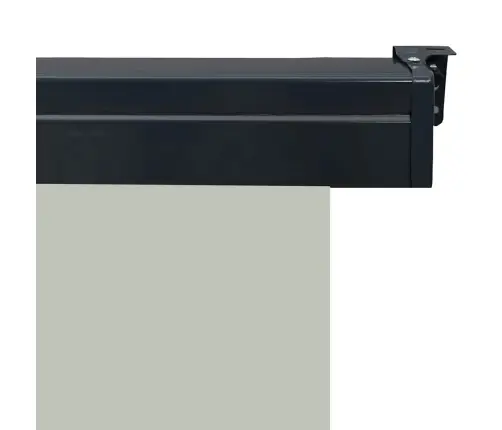 Balkona Sānu Markīze, Pelēka, 170X250 Cm Vidaxl