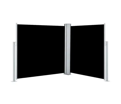 Izvelkams Sānu Aizslietnis, Melns, 100X600 Cm Vidaxl