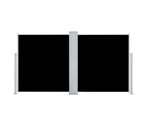 Izvelkams Sānu Aizslietnis, Melns, 100X600 Cm Vidaxl