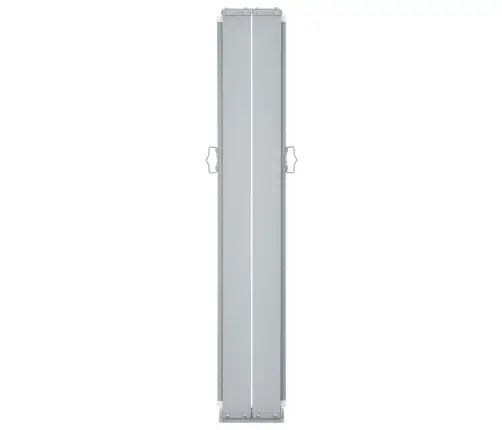 Ištraukiama Šoninė Pertvara, Kreminės Spalvos, 100X600Cm