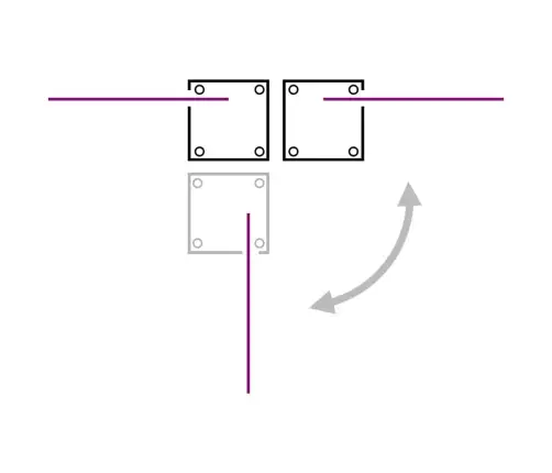 Ištraukiama Šoninė Pertvara, Kreminės Spalvos, 100X600Cm