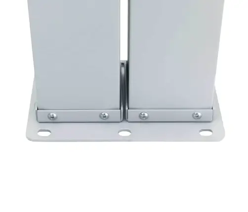 Ištraukiama Šoninė Pertvara, Kreminės Spalvos, 100X600Cm