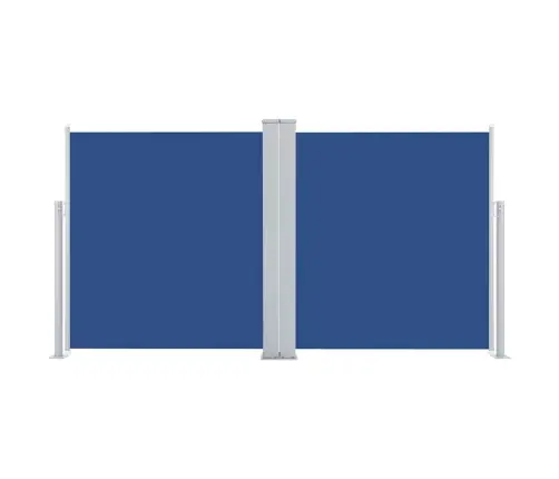 Ištraukiama Šoninė Pertvara, Mėlynos Spalvos, 100X600Cm Ištraukiama Šoninė Pertvara, Mėlynos Spalvos, 100X600Cm