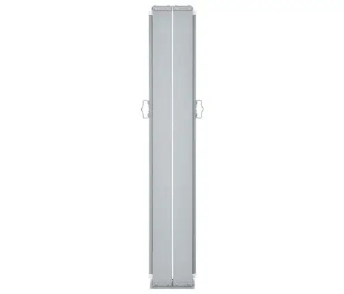 Ištraukiama Šoninė Pertvara, Raudonos Spalvos, 100X600Cm