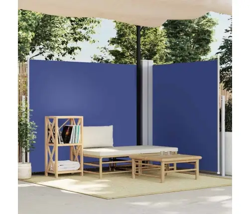 Izvelkams Sānu Aizslietnis, Zils, 160X600 Cm Vidaxl