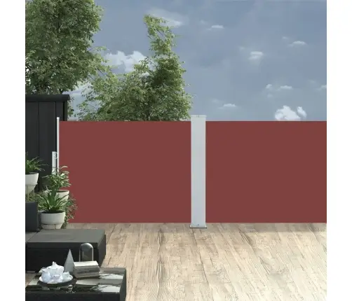 Izvelkams Sānu Aizslietnis, Brūns, 100X1000 Cm Vidaxl