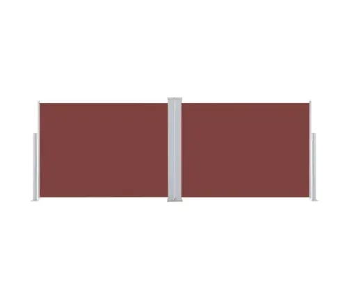 Izvelkams Sānu Aizslietnis, Brūns, 100X1000 Cm Vidaxl