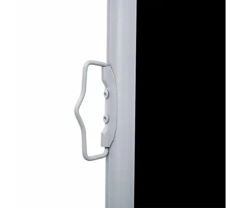 Izvelkams Sānu Aizslietnis, Melns, 120X1000 Cm Vidaxl