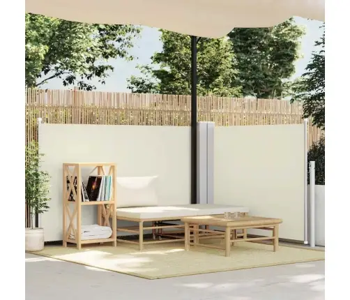 Izvelkams Sānu Aizslietnis, Krēmkrāsa, 120X1000 Cm Vidaxl