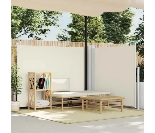 Izvelkams Sānu Aizslietnis, Krēmkrāsa, 140X1000 Cm Vidaxl