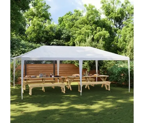 Proginė Palapinė, Baltos Spalvos, 4X6M