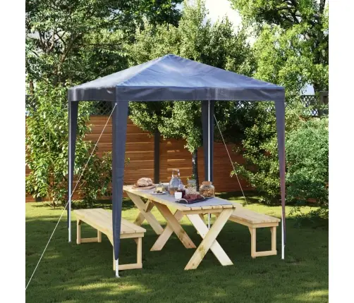 Dārza Nojume, 2X2 M, Zila Vidaxl