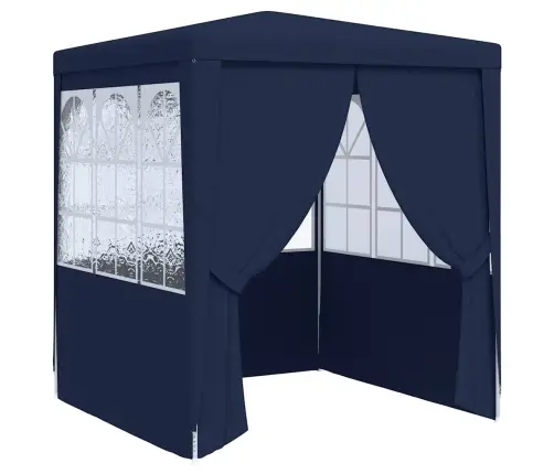 Proginė Palapinė Su Šoninėmis Sienomis, Mėlyna, 2X2M, 90G/M²