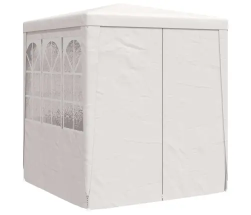 Dārza Nojume Ar Sānu Sienām, Profesionāla, 2,5X2,5 M, Balta Vidaxl