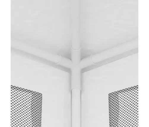 Peotelk 4 Võrgust Külgseinaga, 2,5 X 2,5 M Valge