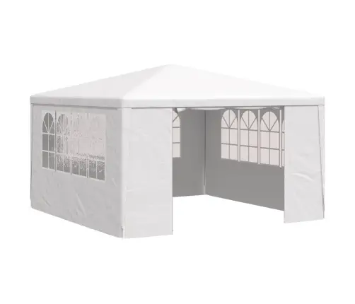 Dārza Nojume Ar Sānu Sienām, Profesionāla, 4X4 M, Balta, 90 G/M² Vidaxl