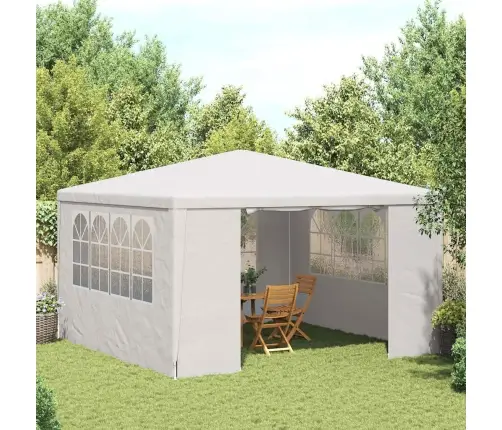 Dārza Nojume Ar Sānu Sienām, Profesionāla, 4X4 M, Balta, 90 G/M² Vidaxl