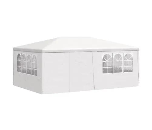 Dārza Nojume Ar Sānu Sienām, Profesionāla, 4X6 M, Balta, 90G/M² Vidaxl