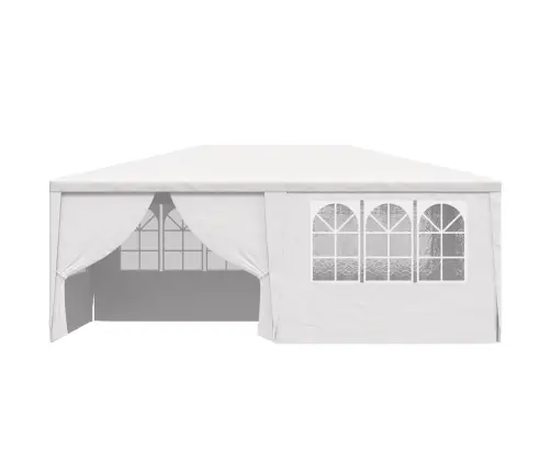 Dārza Nojume Ar Sānu Sienām, Profesionāla, 4X6 M, Balta, 90G/M² Vidaxl