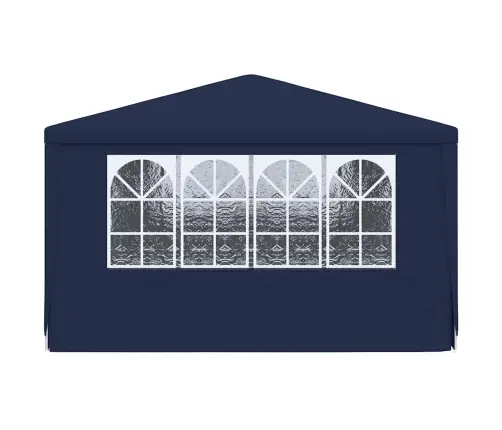 Professionaalne Peotelk Külgseintega, 4 X 6 M, Sinine 90 G/M²